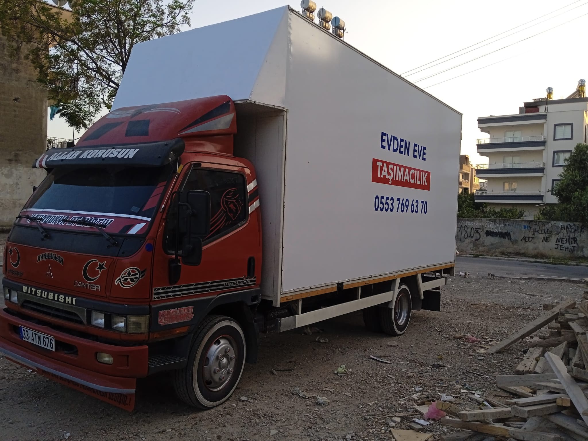 Mersin şehirler arası nakliyat aracı